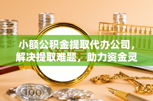 武城小额公积金提取代办公司，解决提取难题，助力资金灵活使用