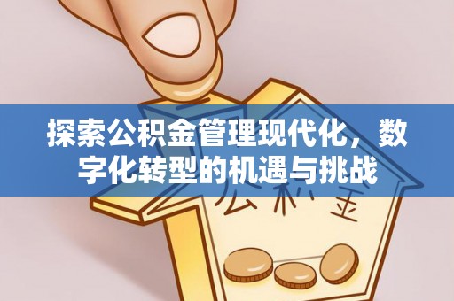 武城探索公积金管理现代化，数字化转型的机遇与挑战