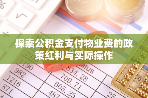 武城探索公积金支付物业费的政策红利与实际操作