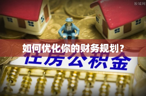 武城如何优化你的财务规划？