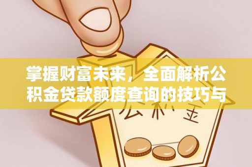 武城掌握财富未来，全面解析公积金贷款额度查询的技巧与策略