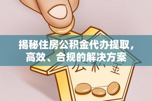 武城揭秘住房公积金代办提取，高效、合规的解决方案