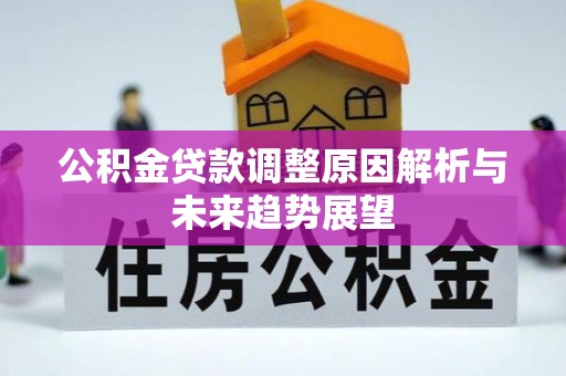 武城公积金贷款调整原因解析与未来趋势展望