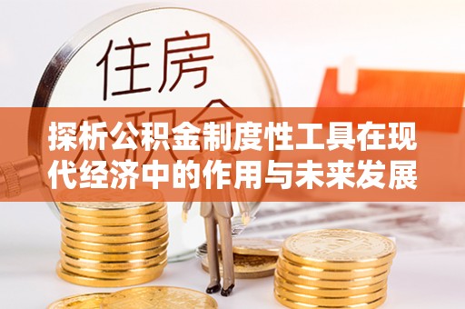 武城探析公积金制度性工具在现代经济中的作用与未来发展趋势