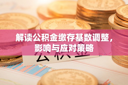 武城解读公积金缴存基数调整，影响与应对策略