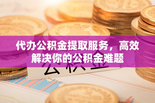 武城代办公积金提取服务，高效解决你的公积金难题