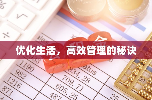 武城优化生活，高效管理的秘诀