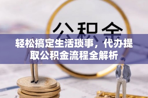 武城轻松搞定生活琐事，代办提取公积金流程全解析