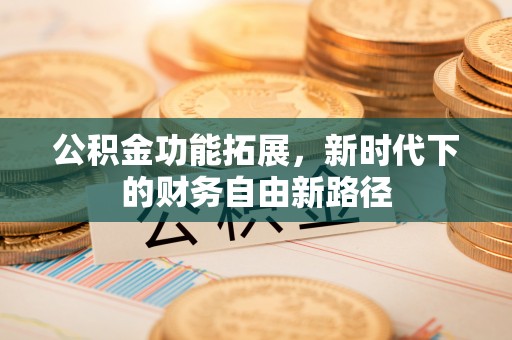 武城公积金功能拓展，新时代下的财务自由新路径