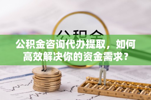 武城公积金咨询代办提取，如何高效解决你的资金需求？