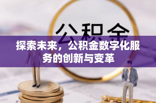 武城探索未来，公积金数字化服务的创新与变革