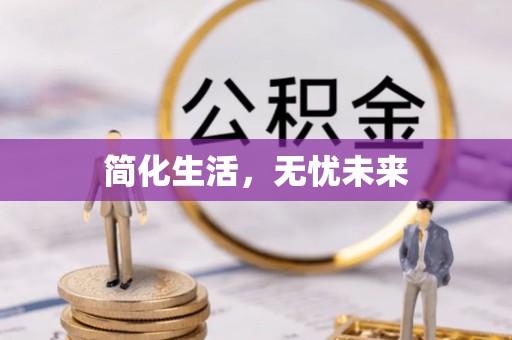 武城简化生活，无忧未来