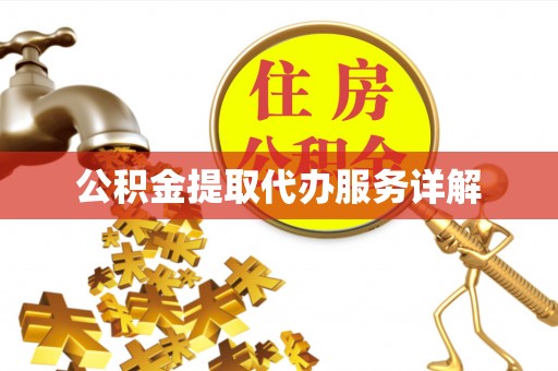 武城公积金提取代办服务详解