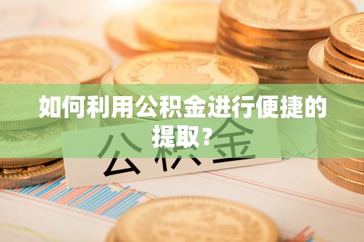 武城如何利用公积金进行便捷的提取？